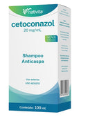 Cetoconazol 20mg Shampoo Anticaspa 100ml Genérico Nativita