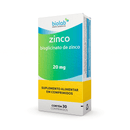 Zinco 20mg 30 comprimidos genérico Biolab