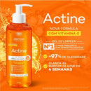 Actine Gel de Limpeza Facial 400mg
